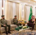 سمو أمير الجوف يستقبل مدير الجوازات بالمنطقة المكلف حديثًا