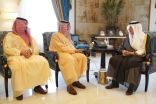 ‏أمير مكة يستقبل رئيس وأعضاء مجلس إدارة غرفة مكة المكرمة