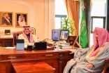 أمير تبوك يستقبل رئيس محكمة التنفيذ بالمنطقة