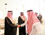 سمو أمير جازان يلتقي عددًا من مشايخ وأهالي محافظة بيش