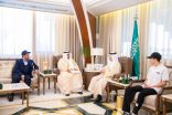 أمير الشرقية يستقبل الطالب “البكري” الحائز على الميدالية الذهبية في المعرض الدولي