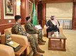 سمو نائب أمير منطقة جازان يستقبل وكيل وزارة الداخلية لشؤون الأفواج الأمنية