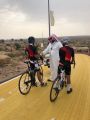 آل مجدع يدشن فعالية “الدراجات الهوائية” بمسار الحبلة السياحي