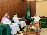 مدير عام فرع الرئاسة لهيئة الأمر بالمعروف بالمنطقة الشرقية يلتقي مدير عام إدارة الحدائق وعمارة البيئة بالمنطقة