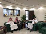 مدير عام فرع وزارة البيئة والمياه والزراعه بمنطقة الجوف يستقبل فريق من وزارة الاقتصاد والتخطيط