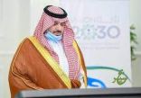 سمو أمير الحدود الشمالية يرأس الاجتماع الرابع لمبادرة البصمة البيئية