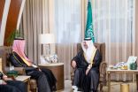 أمير الشرقية يستقبل نائب وزير الموارد البشرية للتنمية