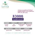 83000 مستفيد من خدمات مستشفى النساء والولادة والأطفال بعرعر