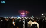 اليوم الوطني / الألعاب النارية تُضيء سماء المدينة المنورة ابتهاجاً باليوم الوطني الـ٩٣