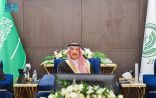 أمير منطقة جازان يستقبل المحافظين ورؤساء المراكز وجموع المهنئين بشهر رمضان المبارك