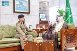 نائب أمير منطقة الرياض يستقبل قائد قوة أمن المنشآت بالمنطقة
