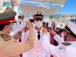 قائد الأسطول الغربي يحضر تخريج الدفعة الأولى من طلبة القوات البحرية المبتعثين في إسبانيا