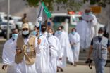 ضيوف الرحمن يتوافدون إلى صعيد عرفات الطاهر
