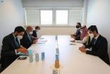 سمو وزير الخارجية يلتقي وزير خارجية فرنسا