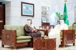سمو أمير الرياض بالنيابة يستقبل مدير مكافحة المخدرات بالمنطقة المكلف