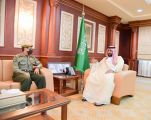 سمو نائب أمير جازان يستقبل مدير جوازات المنطقة المعين حديثاً ..