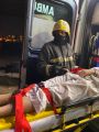 الدفاع المدني بأبها يباشر حادت لسقوط شخص من فوق كوبرى حي السامر