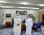 مدير عام هيئة الأمر بالمعروف بالقصيم يزور أمين المنطقة