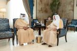 أمير منطقة مكة المكرمة يستقبل القنصل العام لمملكة البحرين