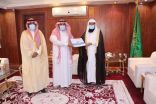 مدير عام فرع الرئاسة العامة لهيئة الأمر بالمعروف بمنطقة نجران يزور مدير عام التعليم بالمنطقة