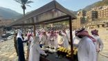 اختتام فعاليات صيف ألمع 2020 بعروض فلكلورية شعبية وتكريم المشاركين