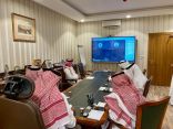 رئيس جامعة بيشة يلتقي أعضاء هيئة التدريس ويؤكد على ضمان جودة العملية التعليمية الإلكترونية