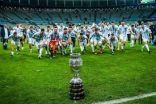 الأرجنتين تتوج ببطولة كأس أمم أمريكا الجنوبية بعد فوزها على البرازيل بهدف دون مقابل