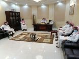 “آل مشني” يستقبل رئيس التنمية الاجتماعية بالحفائر