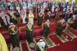 إنفاذاً لدعوة خادم الحرمين الشريفين الملك سلمان بن عبدالعزيز بإقامة صلاة الاستسقاء في جميع مناطق المملكة،