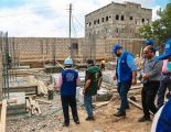 فريق مركز الملك سلمان للإغاث يتفقد مشروع بناء وإعادة تأهيل عدد من المدارس بمحافظة لحج