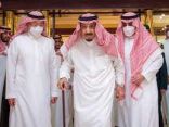 رئيس هيئة الأمر بالمعروف والنهي عن المنكر يهنئ خادم الحرمين الشريفين بمناسبة مغادرته المستشفى