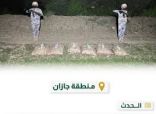 حرس الحدود بجازان يحبط تهريب (80) كيلوجرامًا من نبات القات المخدر