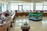 أمين نجران المكلف يستعرض منجزات خطة معالجة التشوه البصري للأمانة وبلدياتها