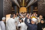 ضيوف خادم الحرمين الشريفين يزورون معرض الوحي