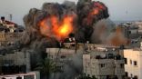 استشهاد 82 فلسطينينا في سلسة غارات إسرائيلية عنيفة على قطاع غزة