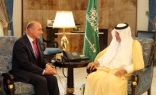 سمو الأمير خالد الفيصل يستقبل القنصل الألماني