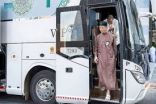 المشاركون في مسابقة الملك عبدالعزيز الدولية في دورتها الـ 43 يصلون المدينة المنورة