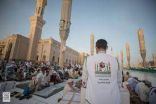 “حالة إشغال المصليات” مبادرة تقنية تعزّز منظومة الخدمات في المسجد النبوي