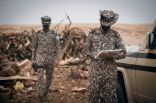 القوات الخاصة للأمن البيئي تضبط 90 طناً من الحطب المحلي المعد للبيع في مدينة الرياض