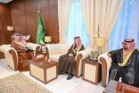 سموالأمير عبد العزيز بن سعد يستقبل مديرَي فرعي وزارة البيئة ومركز ( وقاء ) بحائل