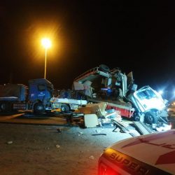 وزارة النقل تنهي أعمالها على طريق منفذ جديدة عرعر تزامناً مع افتتاحه