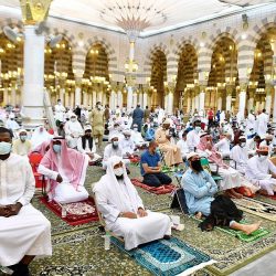 سمو أمير الحدود الشمالية يستقبل أهالي ومسؤولي المنطقة بمناسبة عيد الفطر المبارك