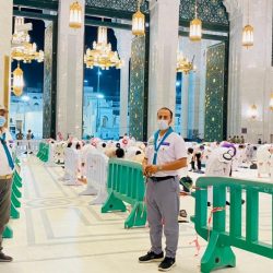 ‏المملكة تختار اللون البنفسجي لوناً معتمداً لسجاد مراسم استقبال ضيوف الدولة الرسميين