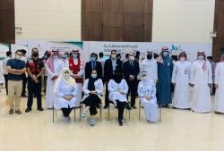 جراحة مجهرية ناجحة بمستشفى الملك عبد العزيز بجدة لإنقاذ ساق مصاب في حادث مروري ‎