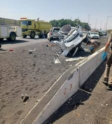 سمو أمير الجوف يستقبل رئيس الهلال الأحمر السعودي ويطّلع على برامج التحول الوطني وعربة القيادة المتنقلة