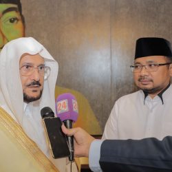 المفتي العام يستقبل نائب وزير الشؤون الإسلامية