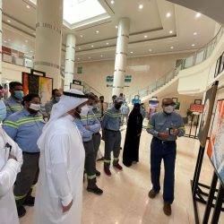 عميد ومنسوبو تقنية بأبها يزورون خيمة جمعية أباء الرمضانية لرعاية الأيتام بمنطقة عسير