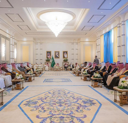 سمو نائب أمير منطقة حائل يستقبل أبناء مركز الدكتور ناصر الرشيد لرعاية الأيتام