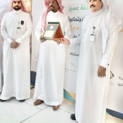 مدير عام الإدارة العامة لشؤون الفروع يزور فرع الوزارة بمنطقة عسير