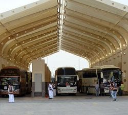 مشاهد البهجة التي رافقت الحجاج لحظة وصولهم إلى المدينة المنورة بعد الحج